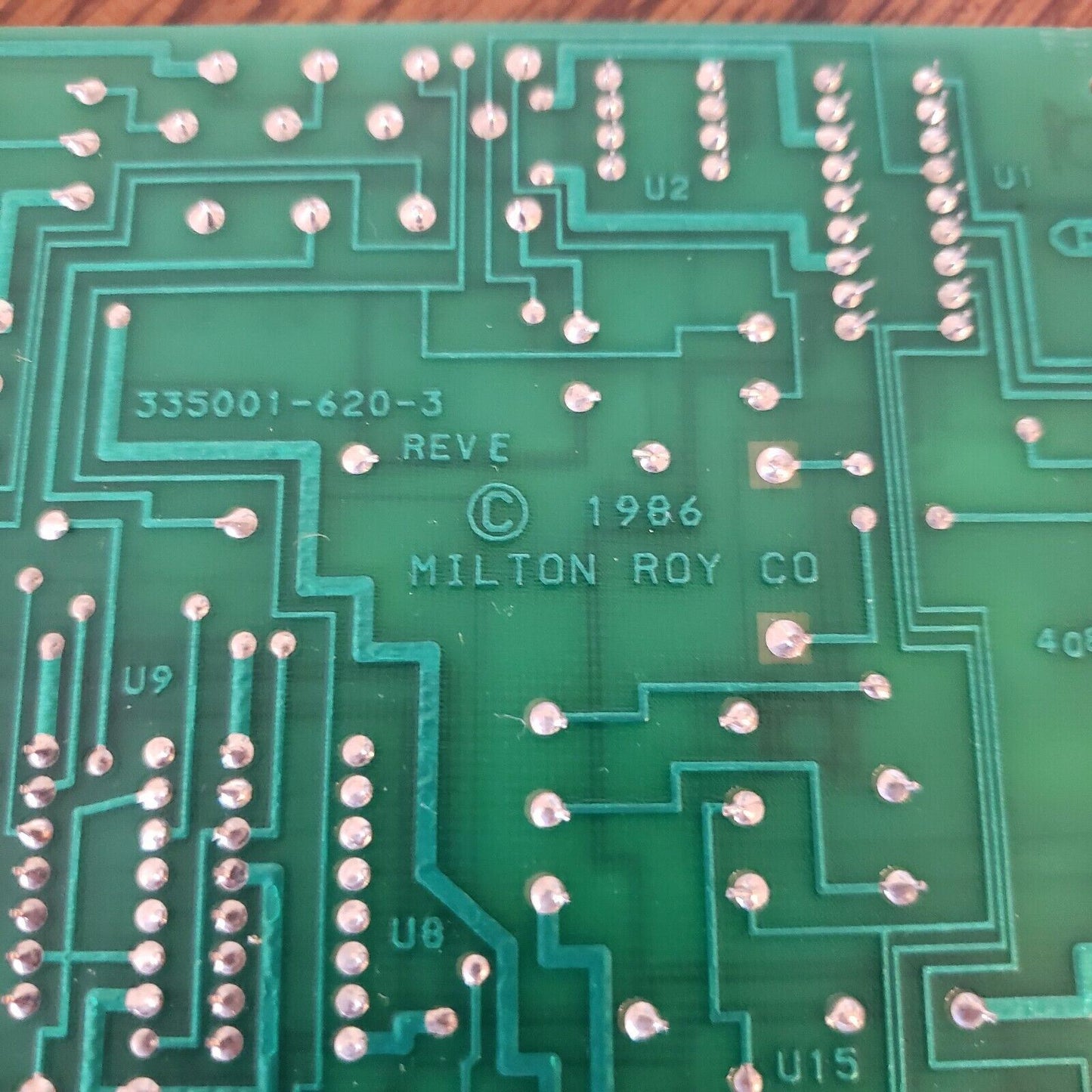 Vintage Milton Roy Spectronic 335001-620-3 Rev E Board Logic from 1001