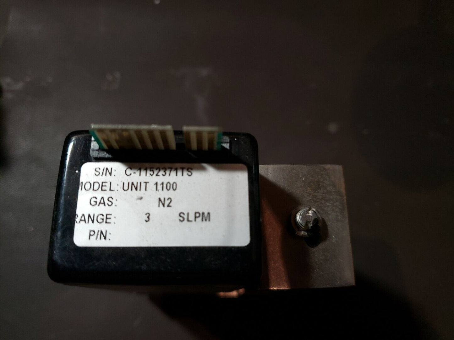 Semi Flow UFC-1200A Unit N2 3 SLM SLPM 1/4 VCR Nitrogen MFC Mass Flow Controller