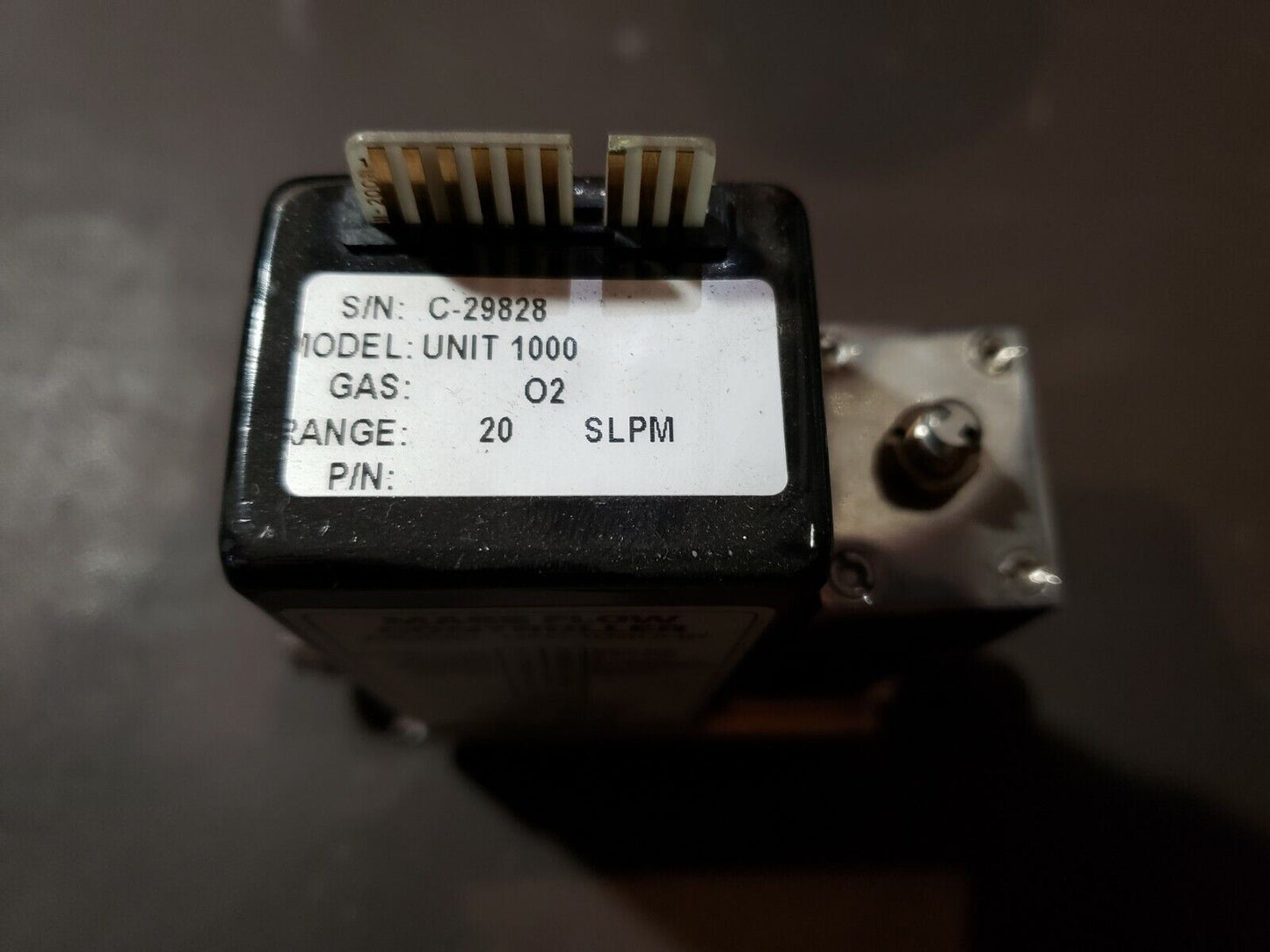 Semi Flow Unit 1000 UFC-1050HP O2 20 SLM 1/4 VCR Oxygen MFC Mass Flow