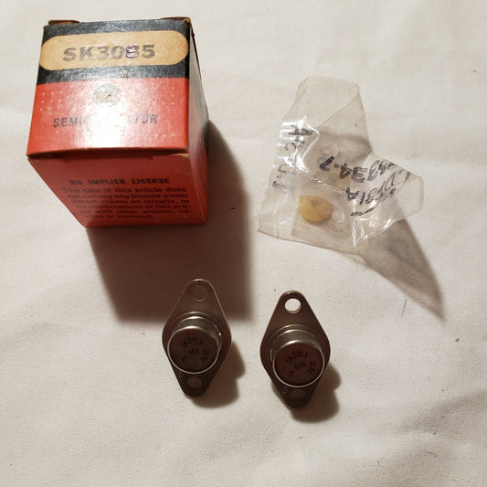 Vintage LOT OF 2 RCA SK3085 2-pin Transistor