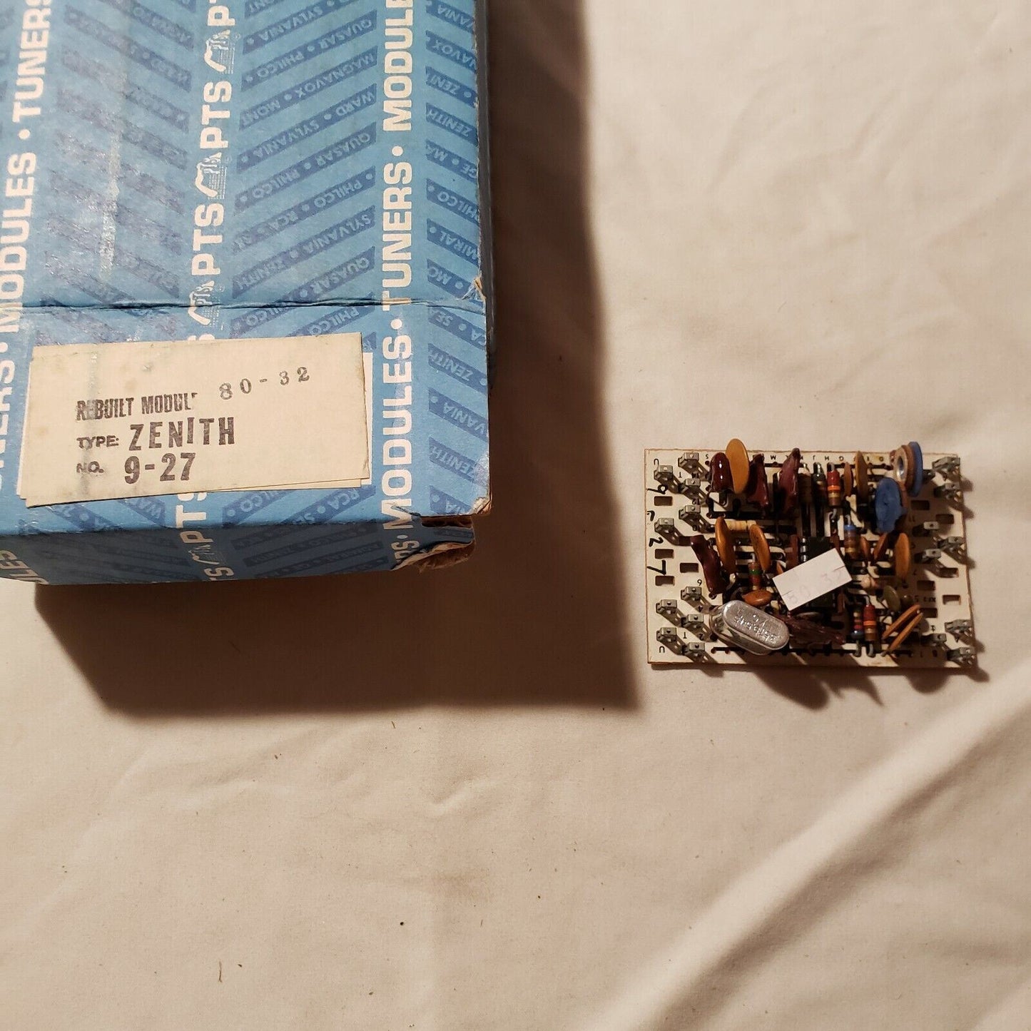Vintage Zenith 9-27 Rebuilt Module 80-32 Subcarrier Module