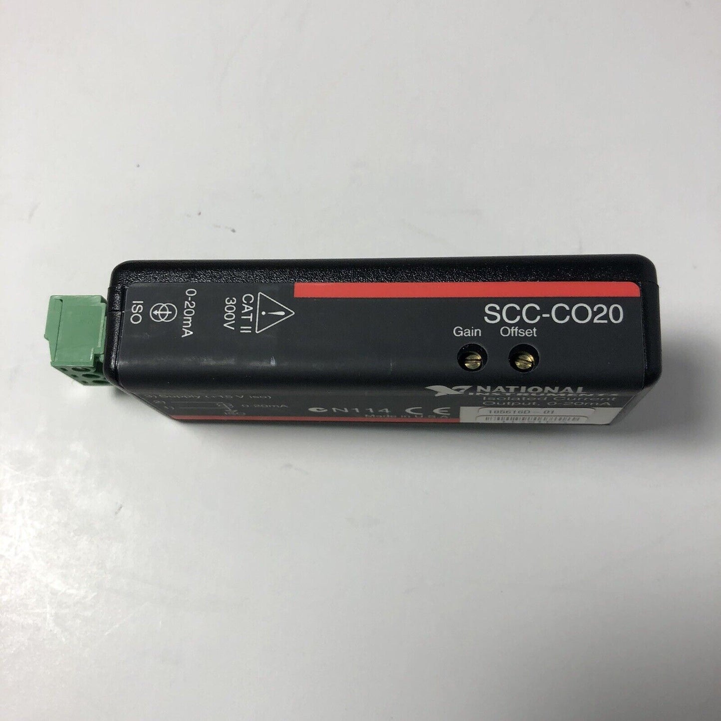 National Instruments NI SCC-C020 Isolated Current Output 0-20mA 18561D-01