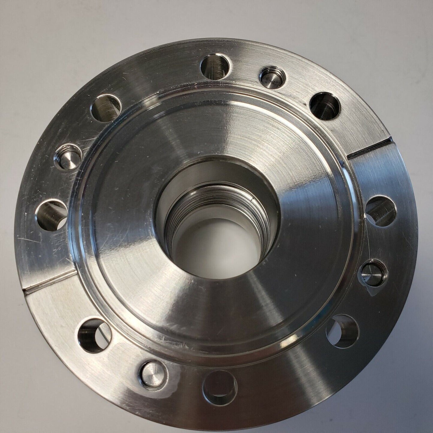 High Precision Length Vacuum Bellows Adapter CF 4.5" To CF 2.75" Conflat Flanges