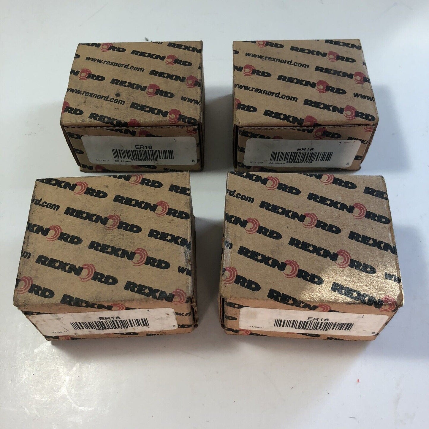 Lot Of 4 Rexnord ER16 Link-Belt 1" Bore Bearing