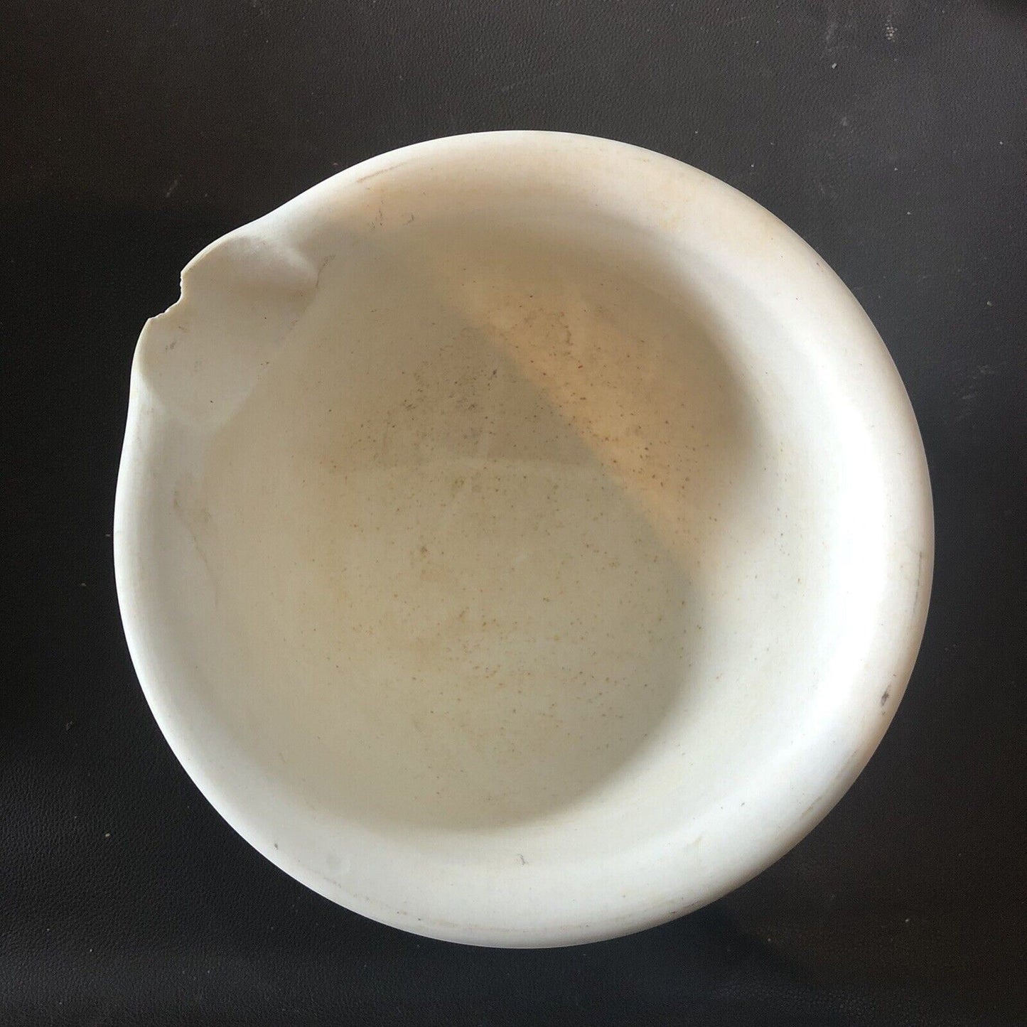 6.25” OD Large Mortar & Pestle for Scientific Labratories - Used