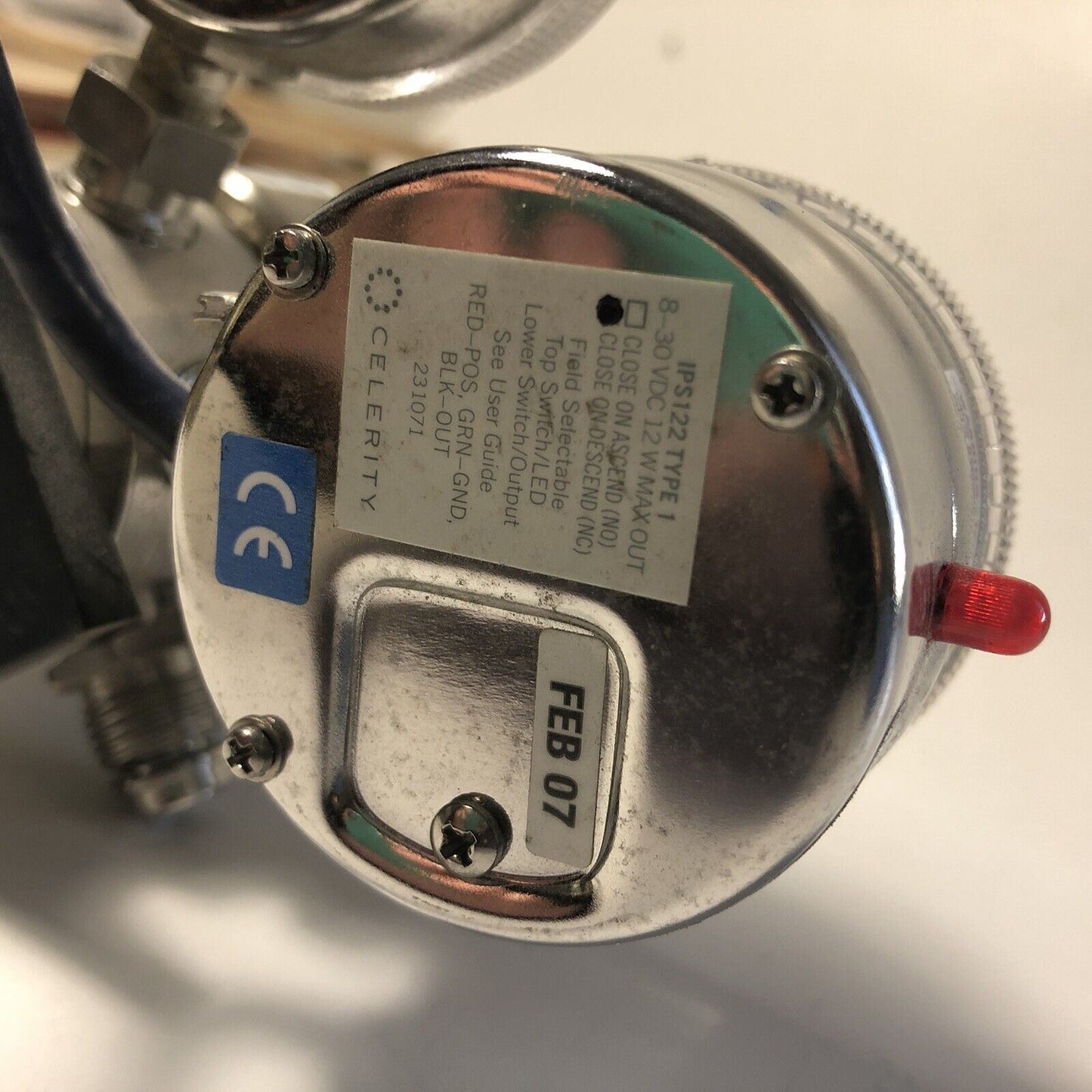 APTech Gas Pressure Regulator AP1510S 4PW MV4 3500 Max PSI w/ 2 Celerity Gauges