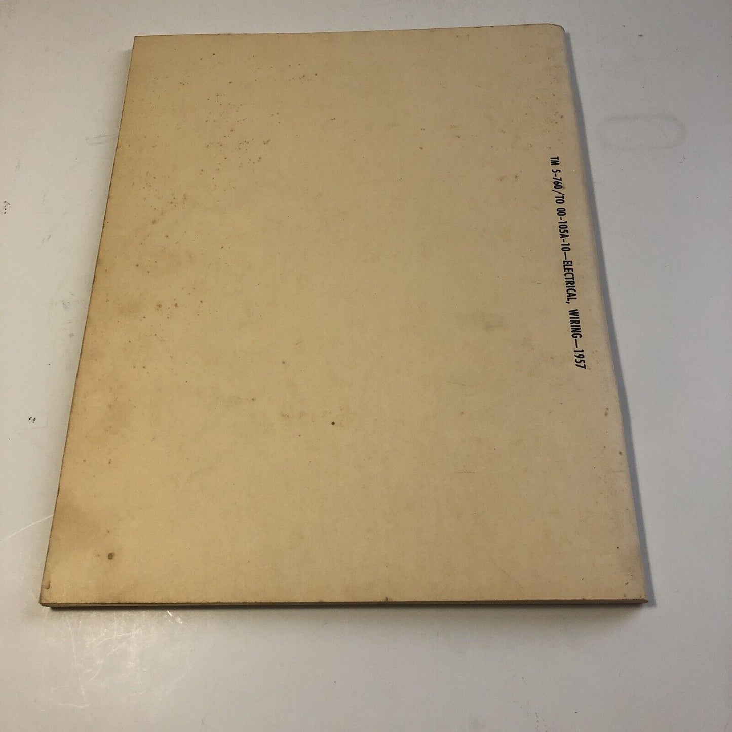 Vintage Technical Manual 1957 Electrical Wiring TM 5-760 / TO 00-105A-10