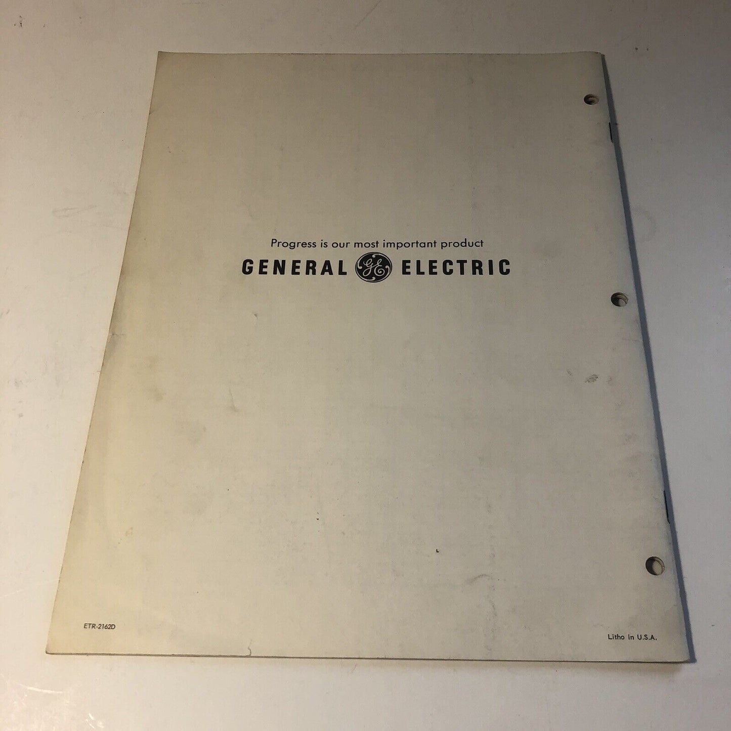 GE General Electric Vintage Service-Designed Receiving Tube Order Guide