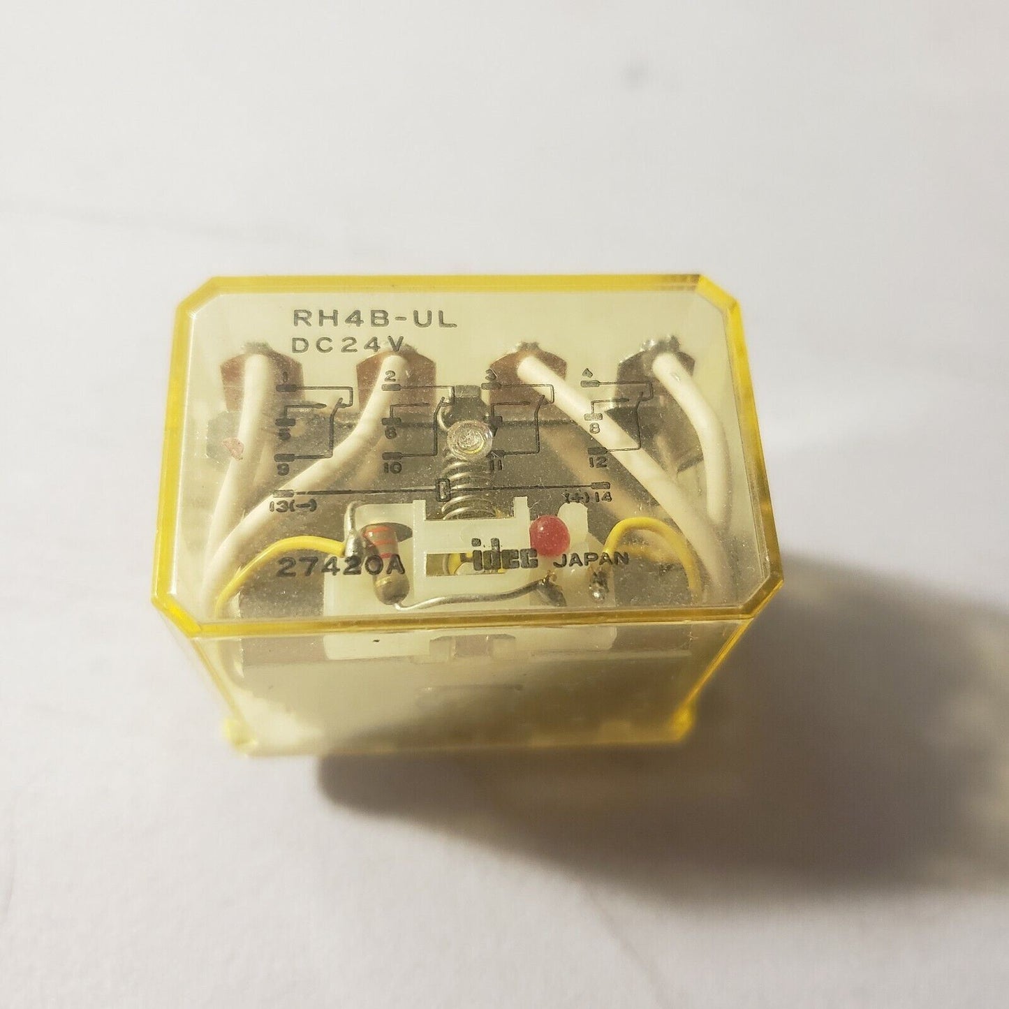 Idec RH4B-UL DC12V General Purpose Relay 27420A