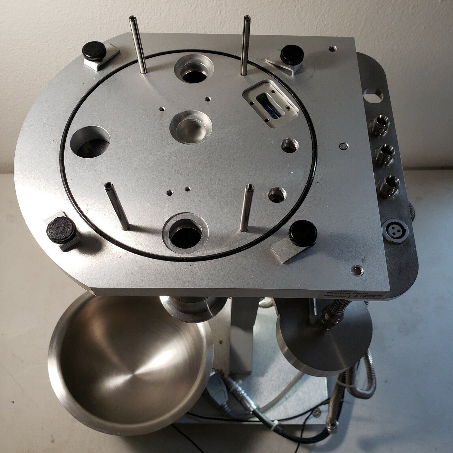 Thermo Cahn Microbalance Stand with Stainless Steel Cover For Parts
