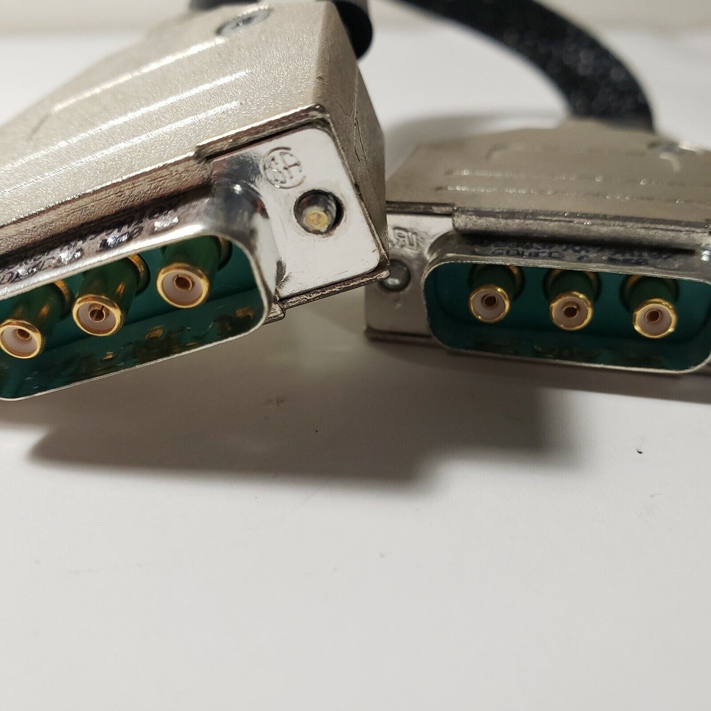 3003W3PXX99A10X Cable 3 Pin Coax Connec C 550 Combi Plug Male High Power DB DE