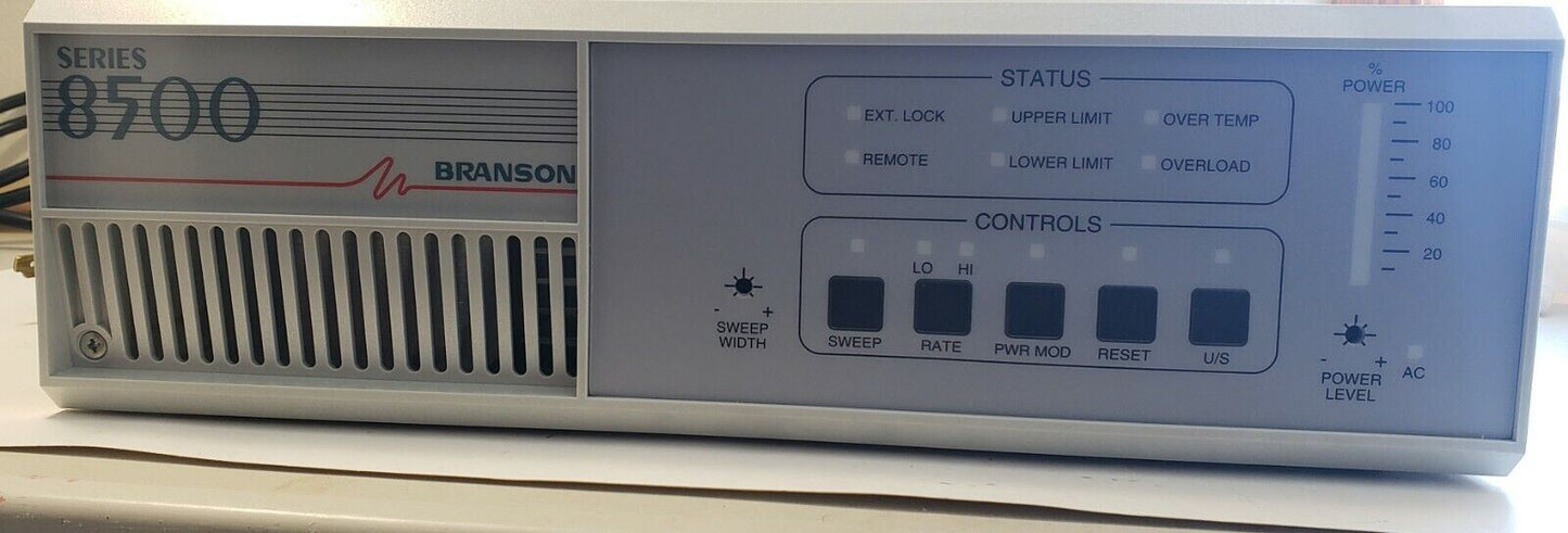 New Branson S8540-48 Ultrasonic Power Supply Generator 40KHz Series 8000