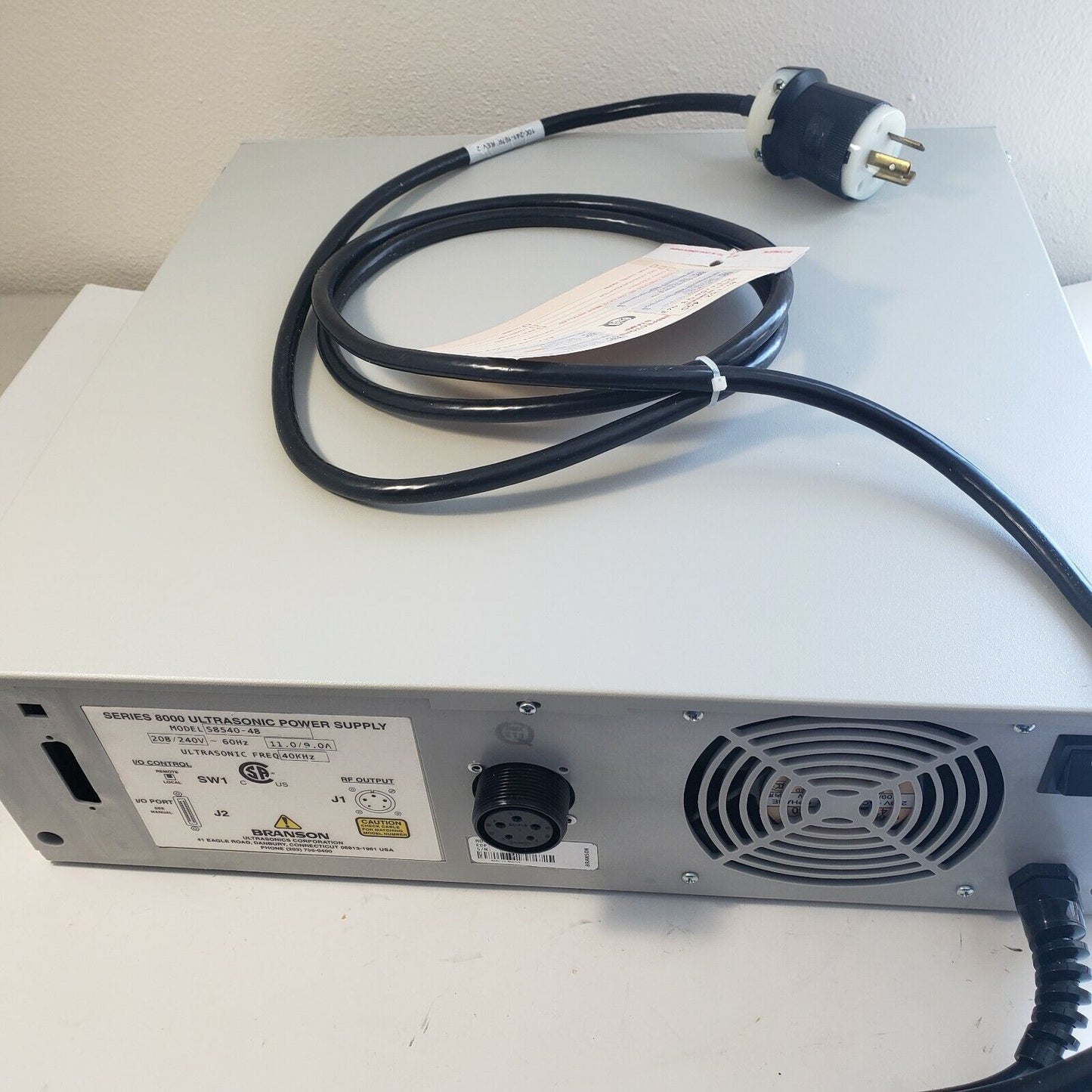 New Branson S8540-48 Ultrasonic Power Supply Generator 40KHz Series 8000