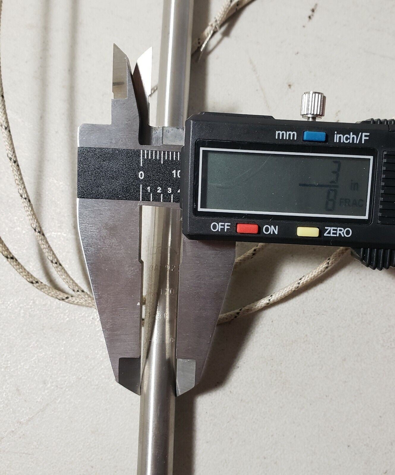 Ogden MXEG09A2928 Heating Rod Temperature Probe 600W 120VAC 428-1336 3/8" OD