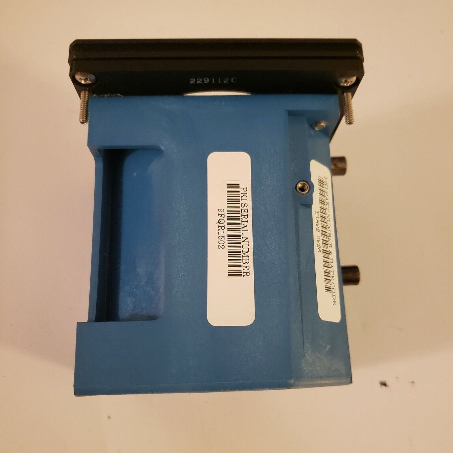 Perkin Elmer Y1892 Lamp Holder Module 9FQR 1502 CDS 002-100116-02
