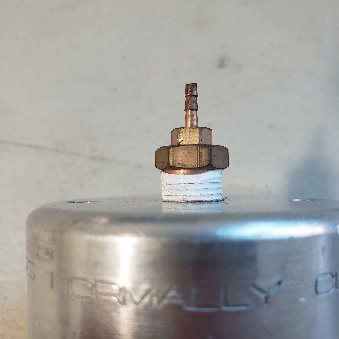 Nupro / Swagelok Valve SS-HBS4-C Normally Closed Pneumatic Valve