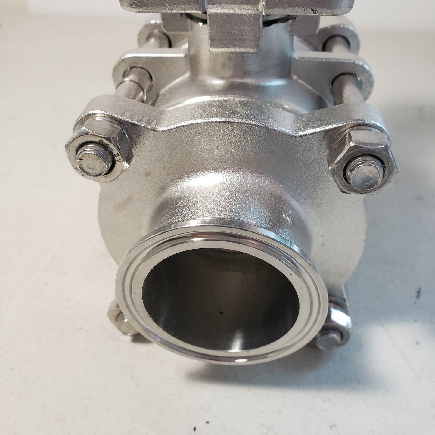 SVF Flow Controls 1 1/2" Two-Way Sanitary Valve CF8M 400WOG