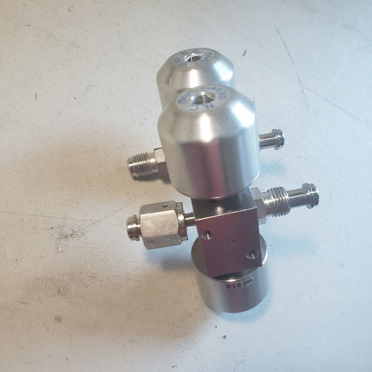 KITZ SCT SCV 10K 1/4" VCR KD 316L EP Diaphragm Valve PCTFE Seat Normally Closed