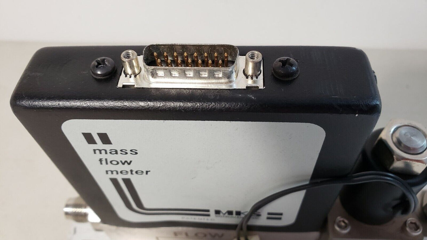 MKS MFC 10 SCCM N2 Nitrogen Mass Flow Controller 2258B-00010RV 1/4" VCR Fitting