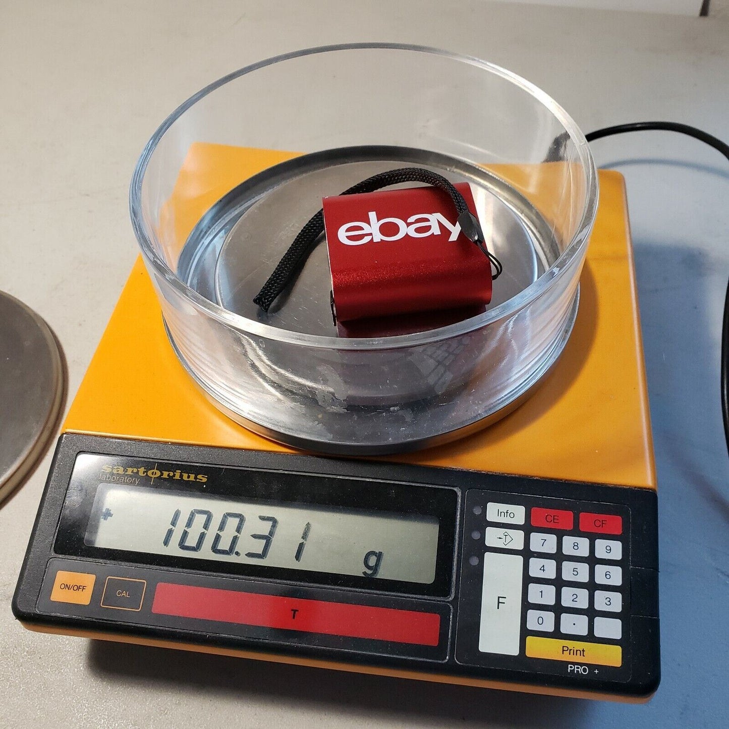 Sartorius Analytical Lab Scale Delta Range Balance L610D Max 606g Range 1mg Cord