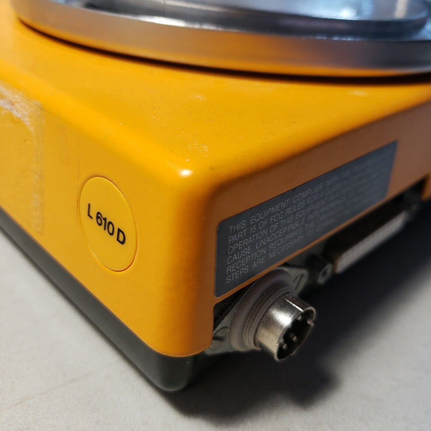 Sartorius Analytical Lab Scale Delta Range Balance L610D Max 606g Range 1mg Cord