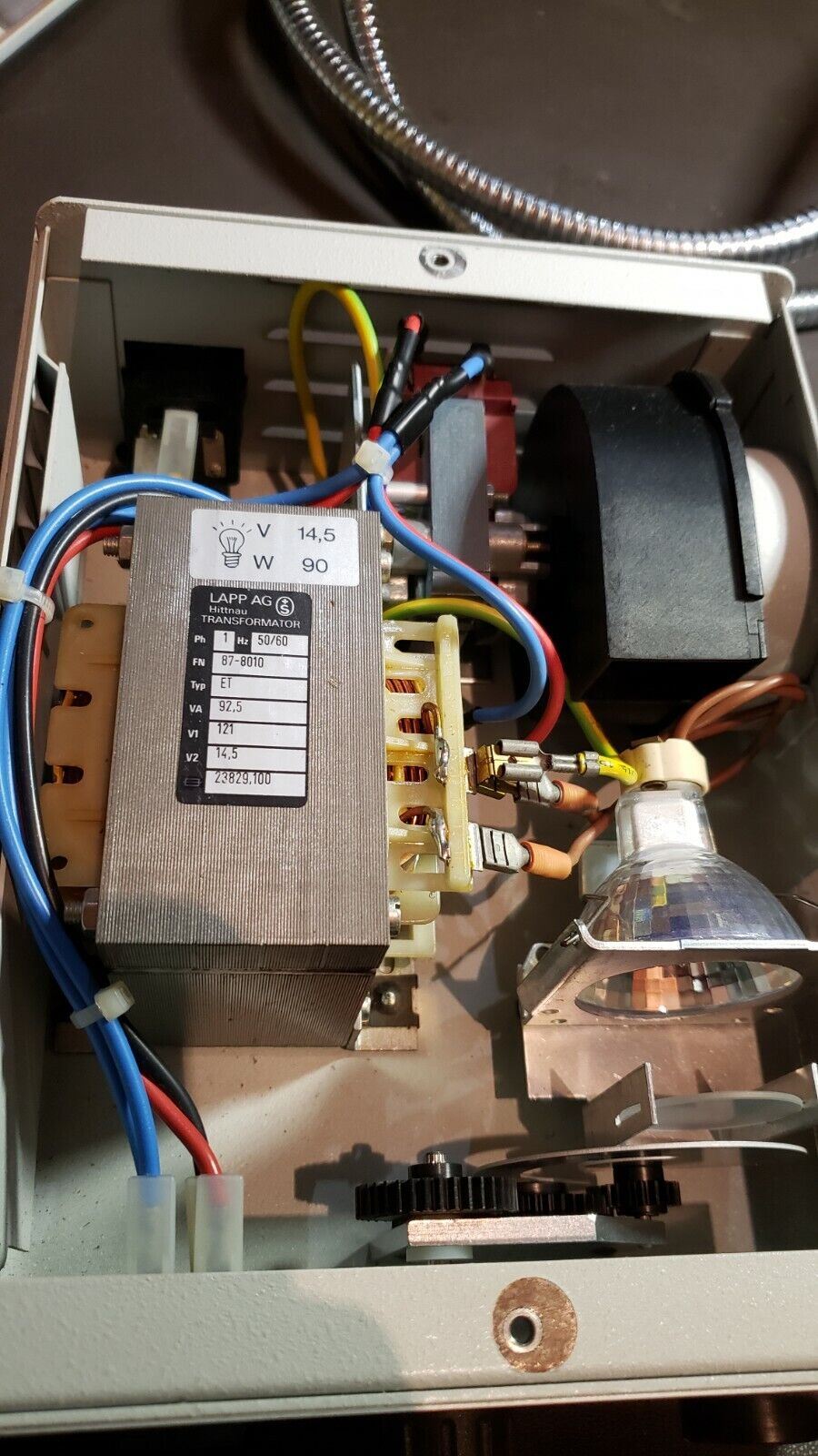 Volpi 10255 Intralux 4000-1 Fiber Optic Microscope Light Source w/ Dual Fiber