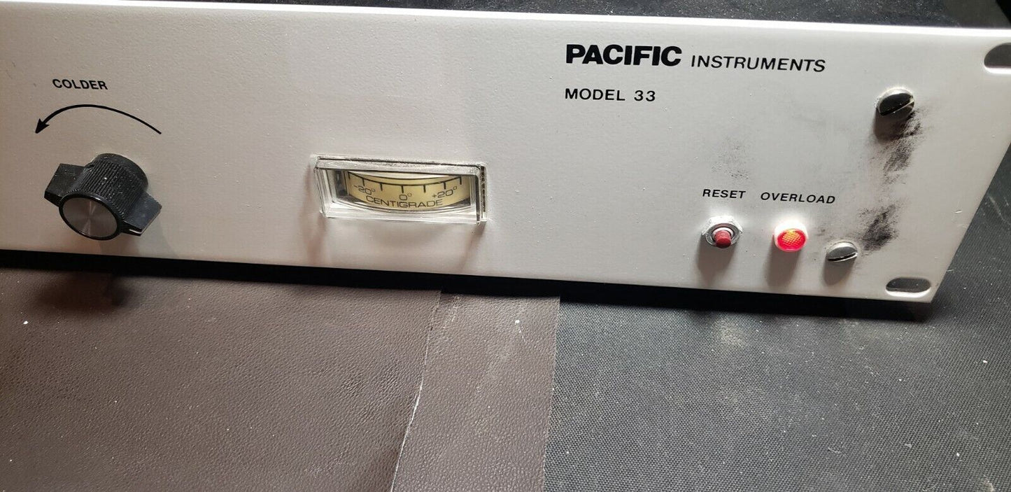 Pacific Instruments 33 HV High Voltage Power Supply Amphenol 9-Pin