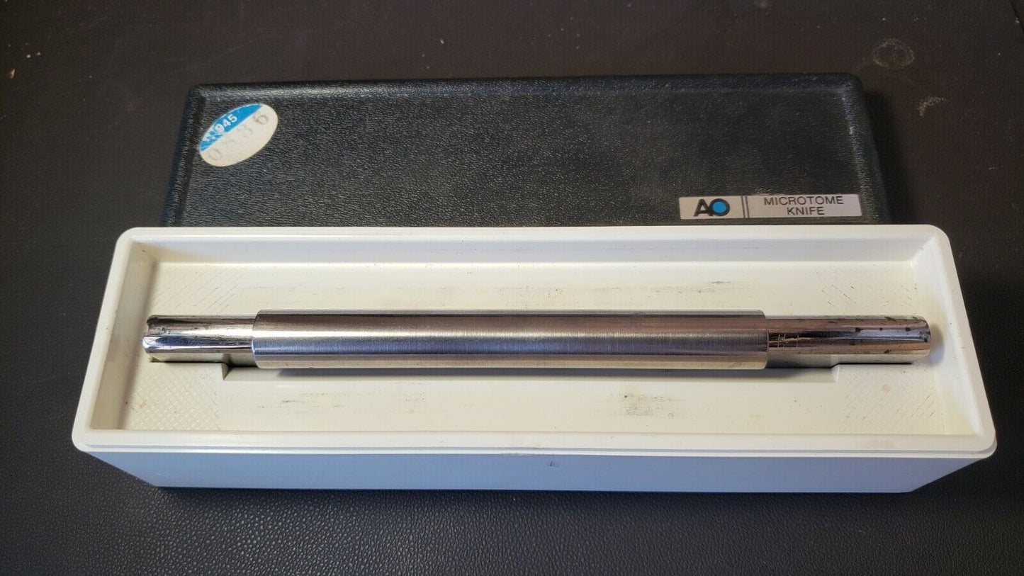 AO Microtome Knife Steel Blade 7.25" Long 945 0836