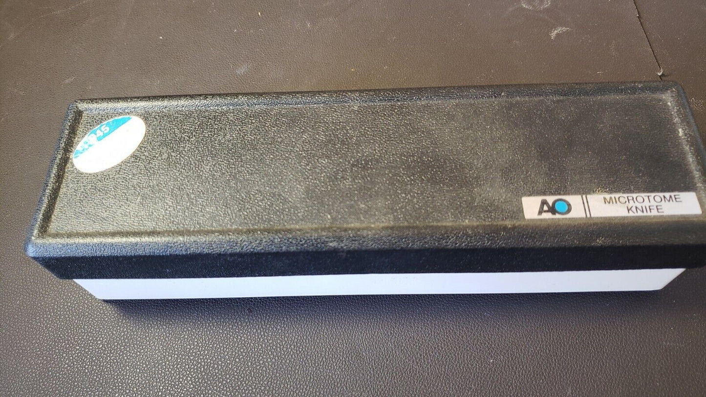 AO Microtome Knife Steel Blade 7.25" Long 945 0836