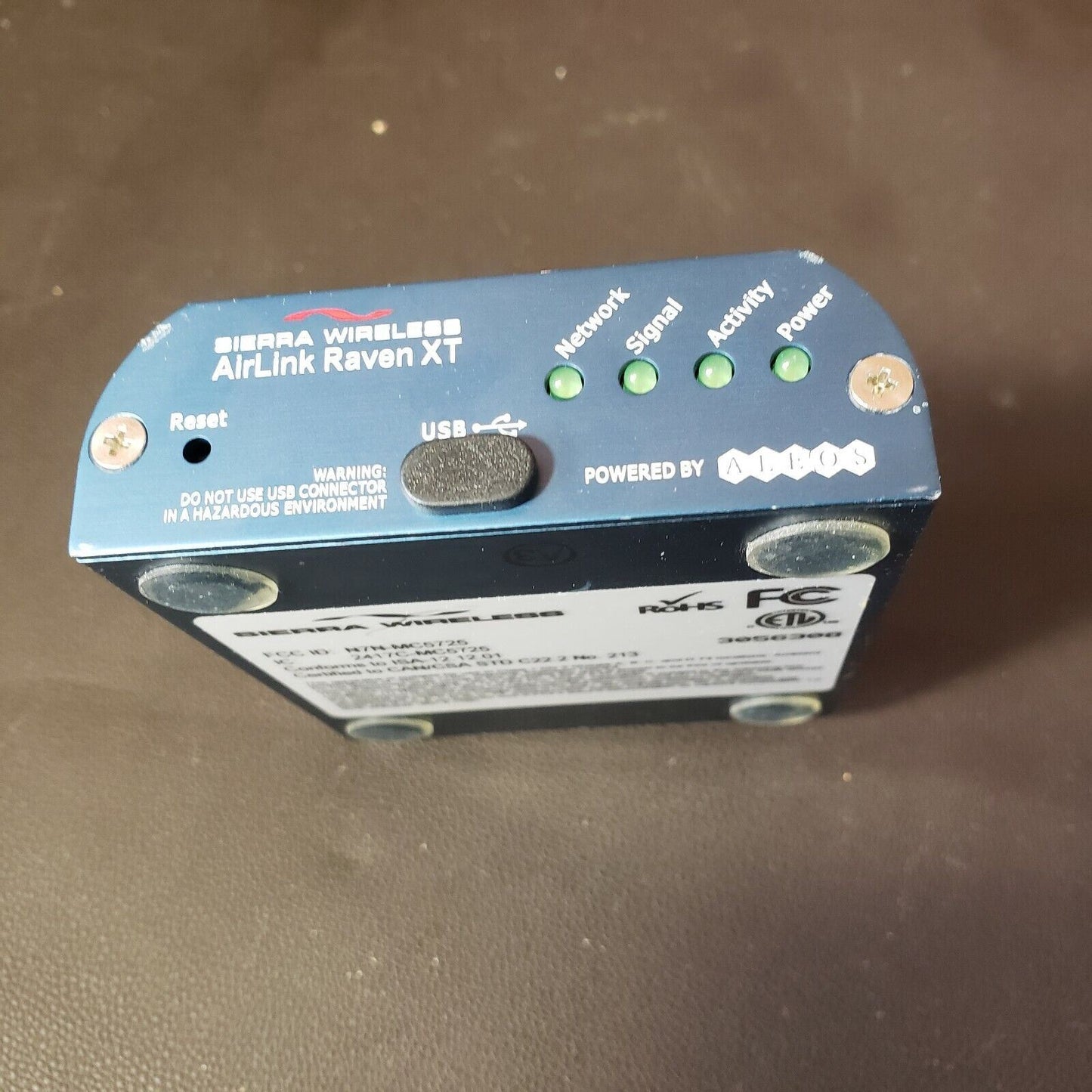 Sierra Wireless Raven XT V2221-A Airlink USB Aleos Connectivity