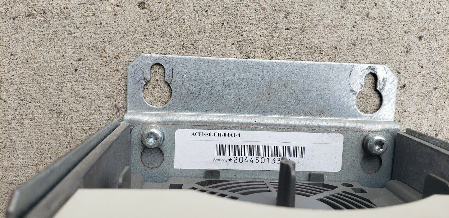 ABB ACH550-VD-04A1-4 HVAC Drive VFD 2HP w/ Bypass 3 Phase 380-480VAC