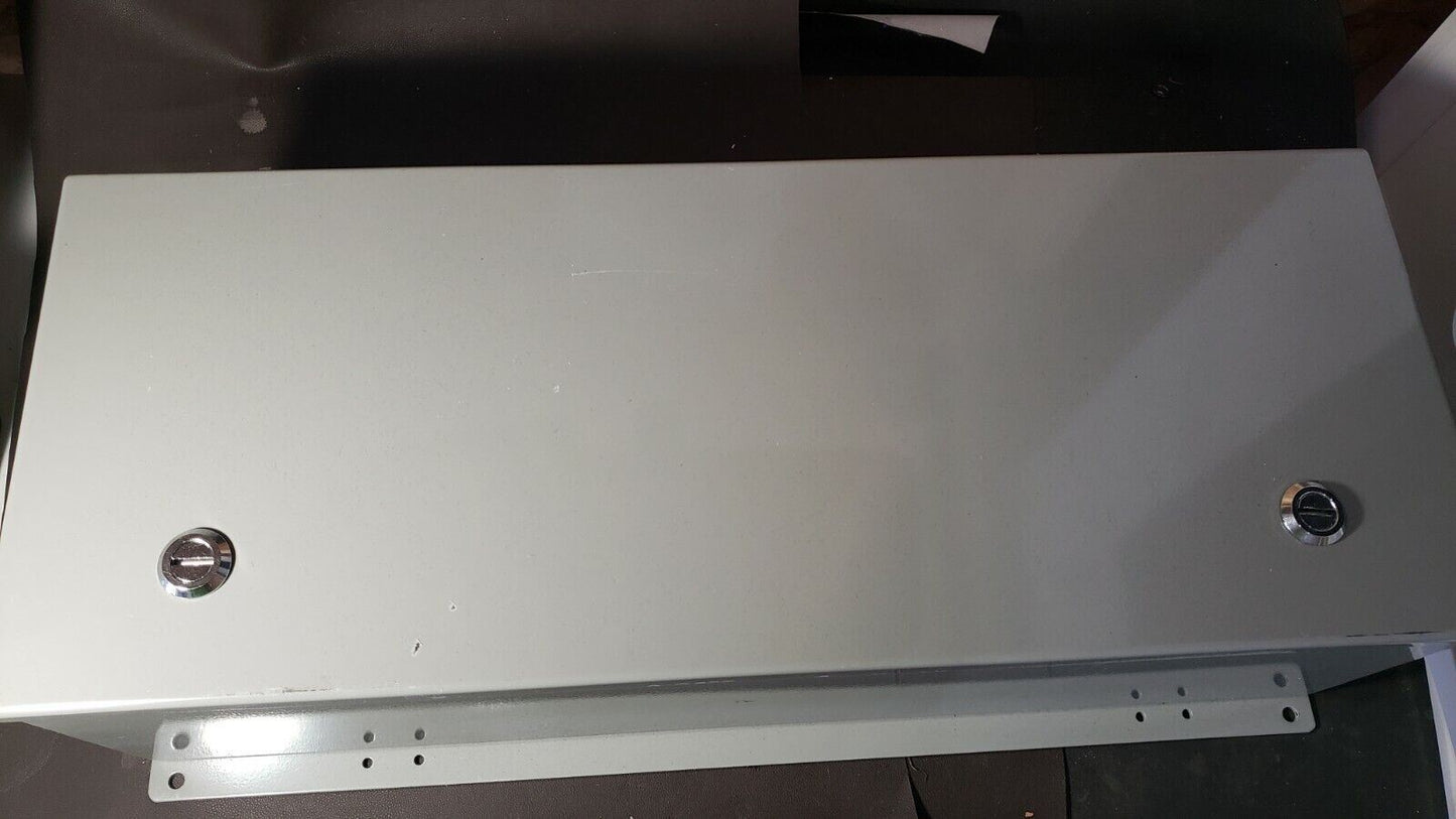 Delta Fabricating CH-587580 Industrial Control Panel Enclosure Box Steel