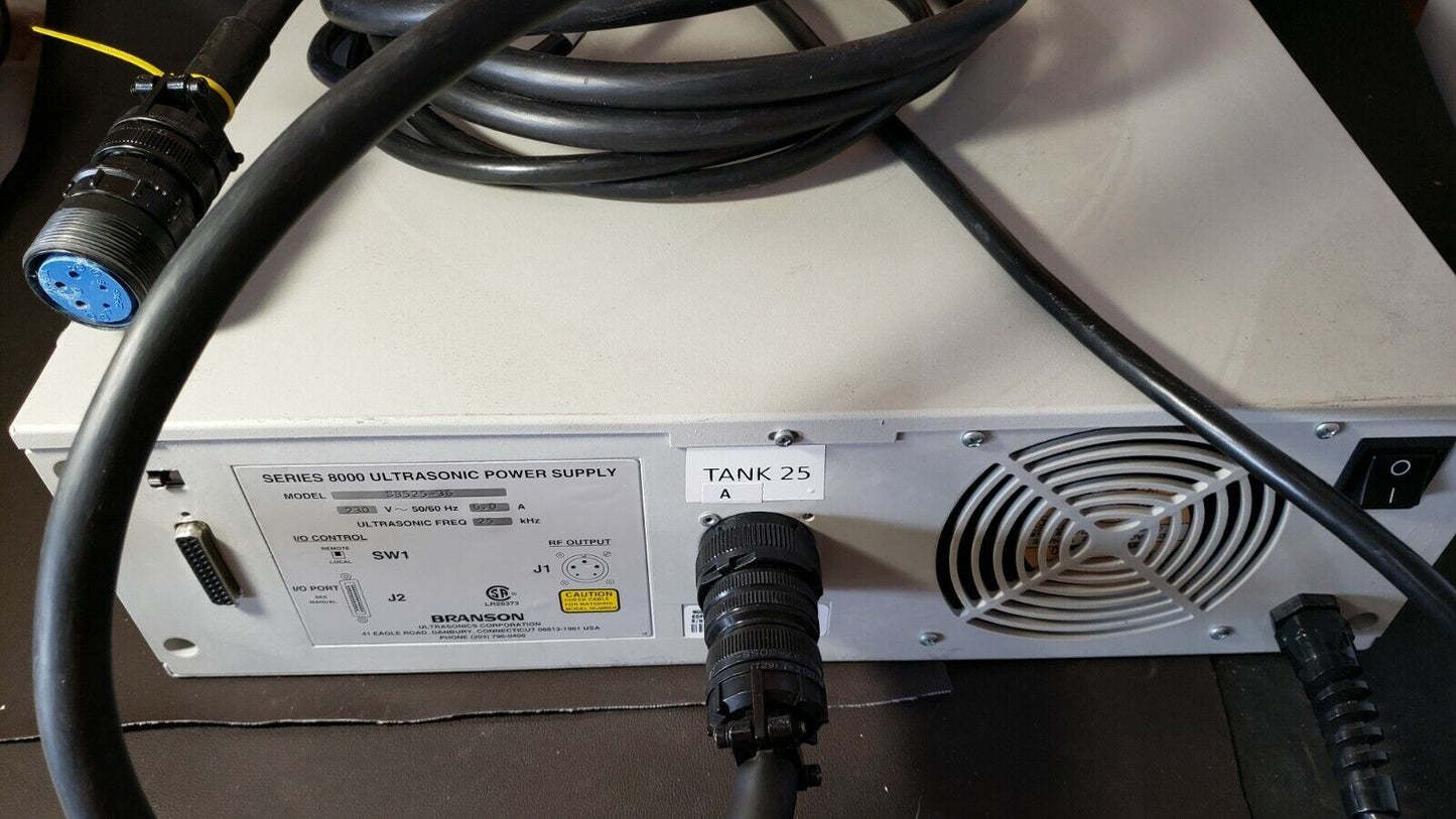 Emerson Series 8000 S8525-36 Ultrasonic Power Supply 230v 36 Element 1440 Watt