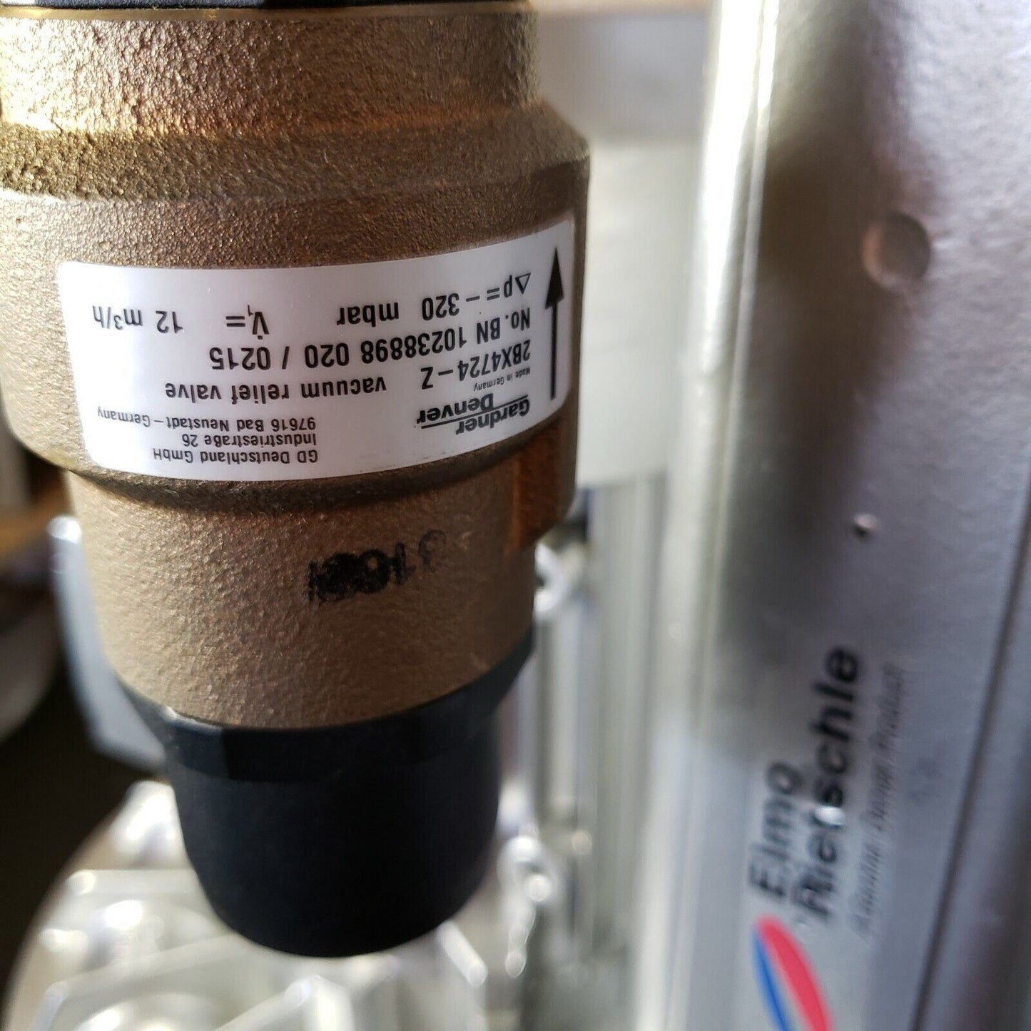 Gardner Denver SAH0055-A902-Z Compressor Vacuum Pump 3 Phase Motor