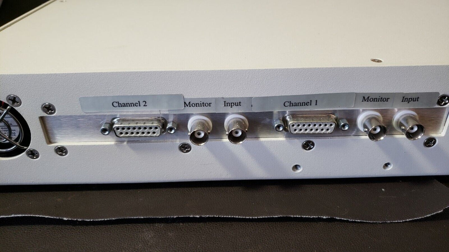 npoint C300 DSP Controller 2 Channel Installed XYZ Motion Selection