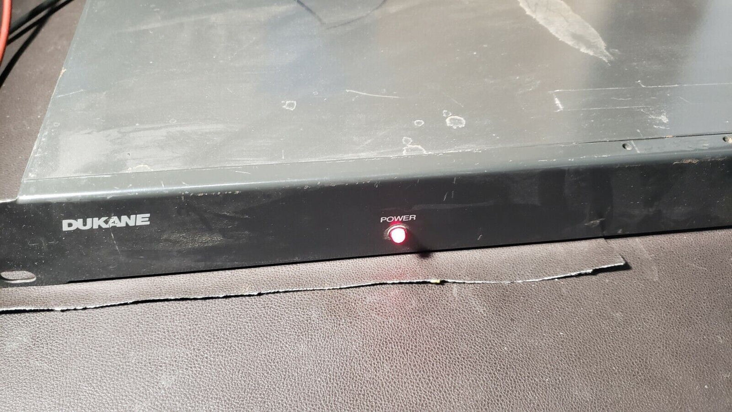 Dukane 9A1875B PA Intercom Amplifier Speakers 25V 16W Working DOES NOT WORK IN