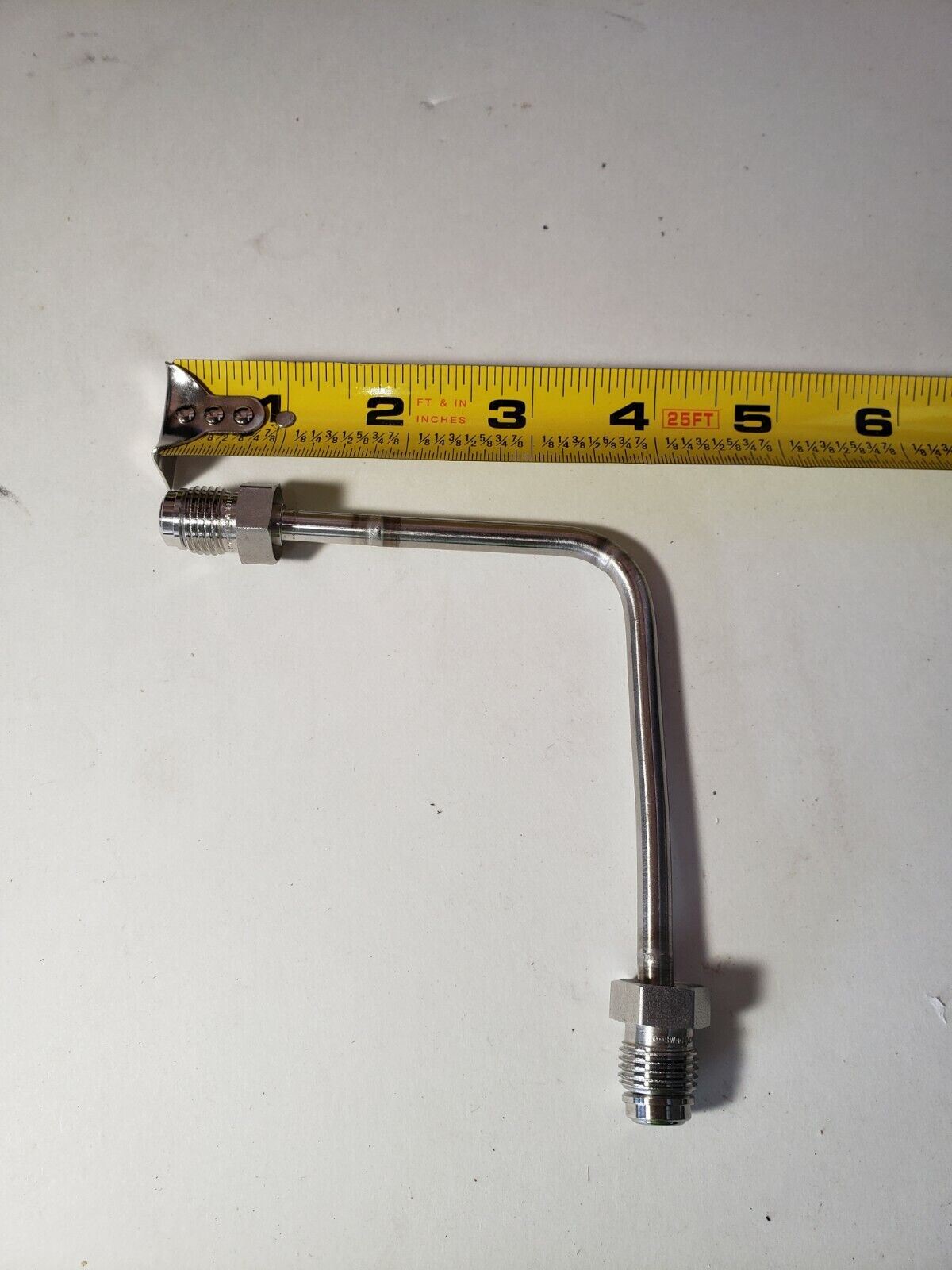 1/4" VCR 90" Elbow Bend Tubing 316L Stainless Steel High Vacuum High Pressure