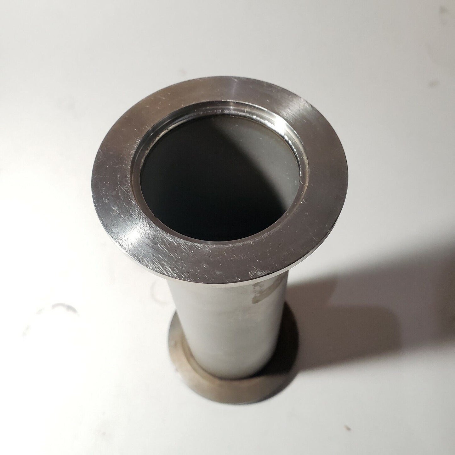 ISO KF50 NW50 High Vacuum Half Nipple 6" Long Closed Side Stainless Steel