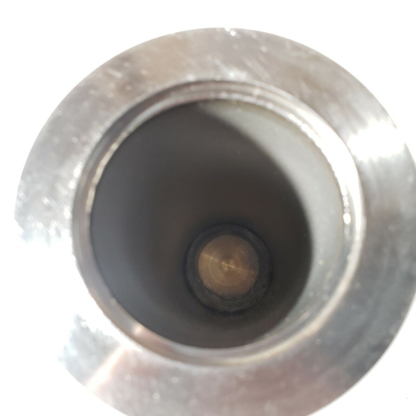 ISO KF50 NW50 High Vacuum Half Nipple 6" Long Closed Side Stainless Steel