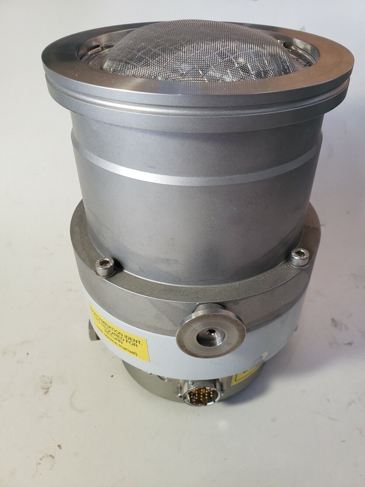 Pfeiffer Balzers TPH240 Turbomolecular Vacuum Pump w/ Mag Shield Water Cooled