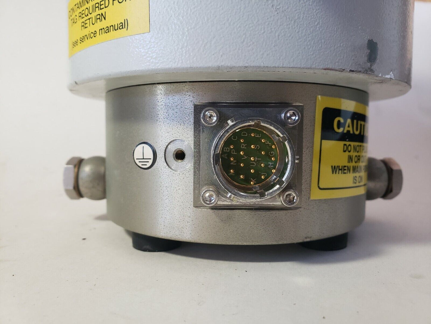 Pfeiffer Balzers TPH240 Turbomolecular Vacuum Pump w/ Mag Shield Water Cooled