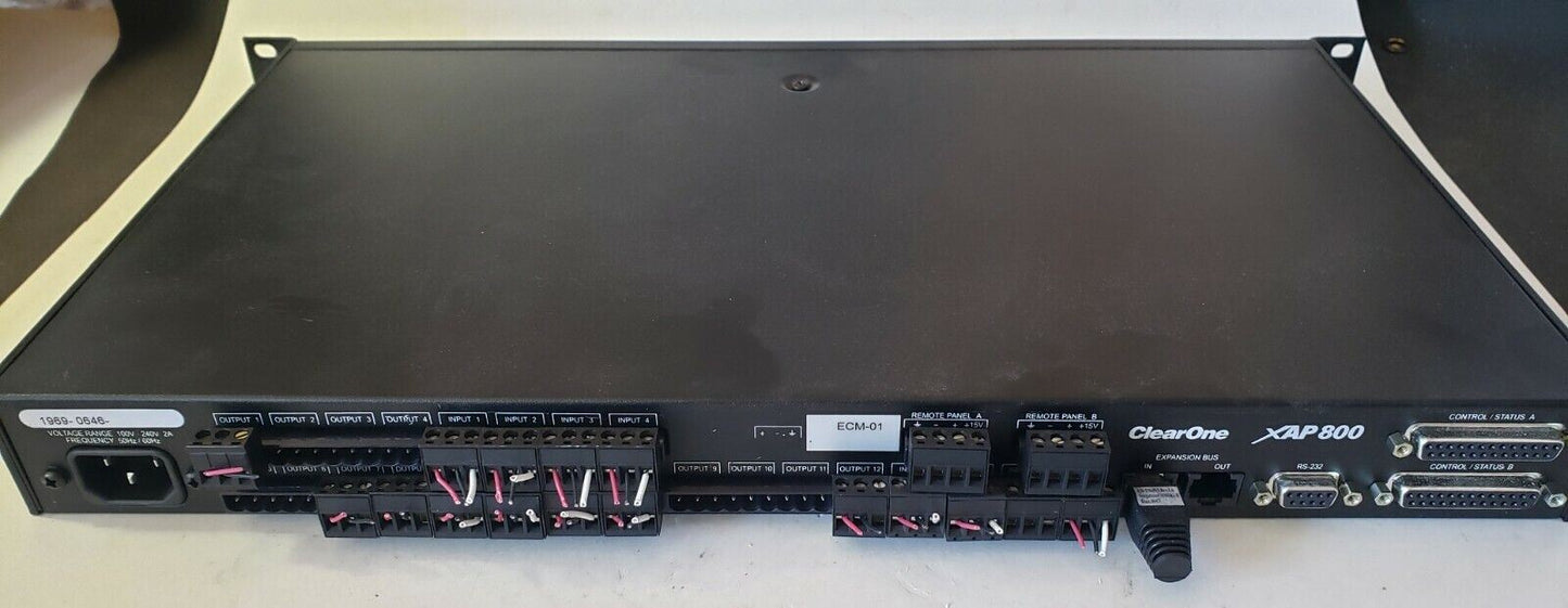 ClearOne XAP-800 Professional Audio Conferencing System Mixer 910-151-101 XAP800