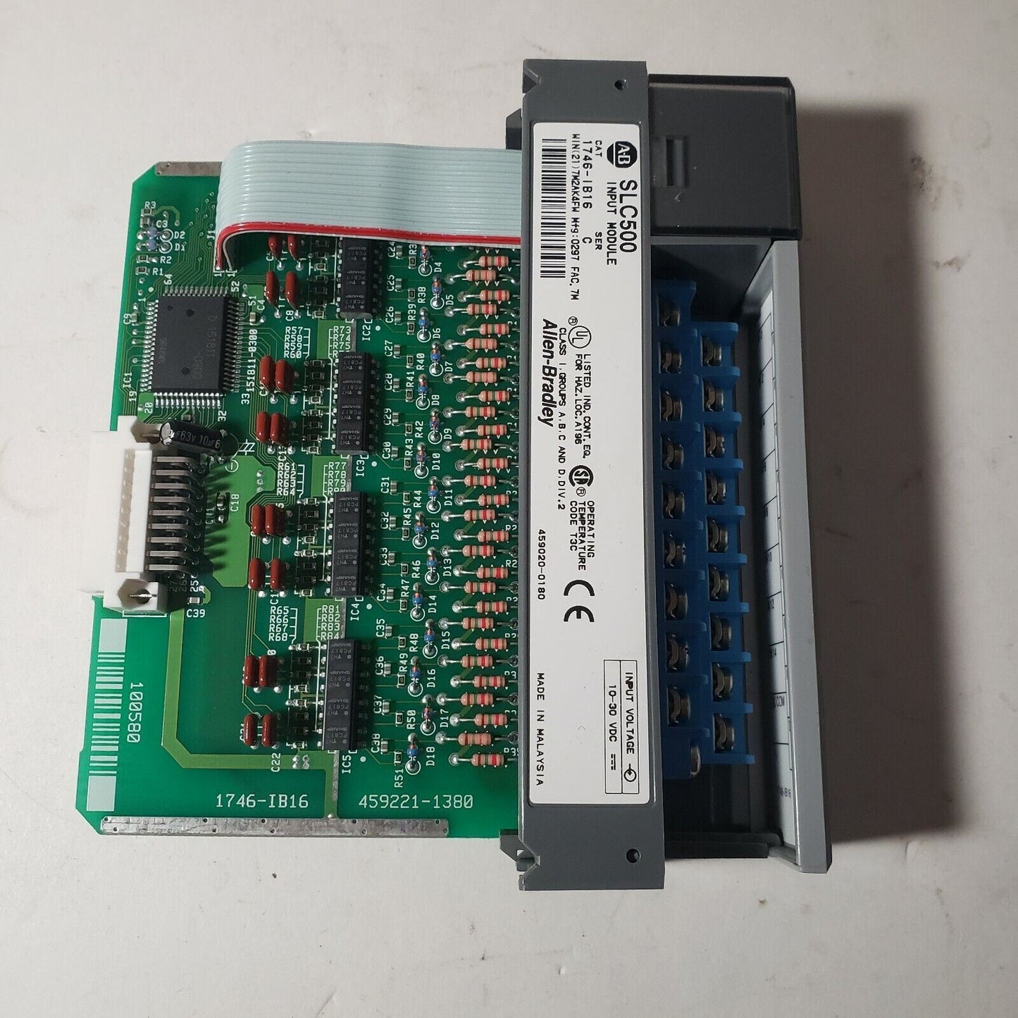 AB Allen-Bradley SLC500 Input Module 1746-IB16 SER C PLC