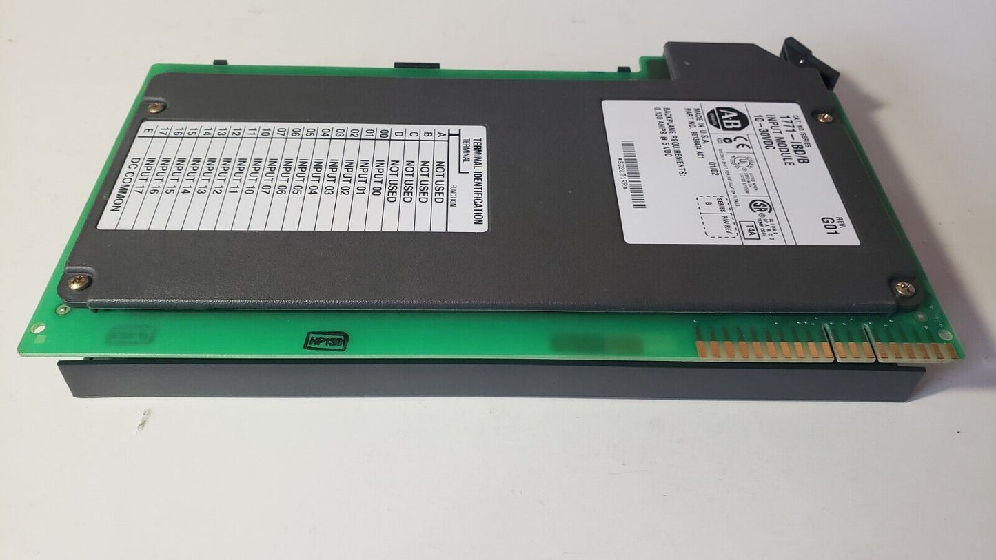 Allen-Bradley 1771-IBD/B Input Module 10-30VDC PLC-5 PN 96134474