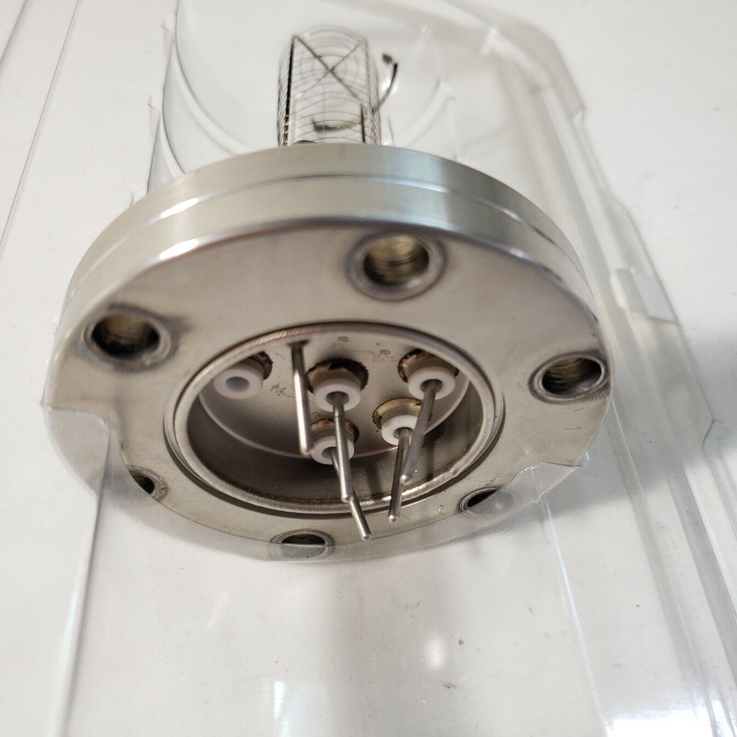 Nude Bayard Alpert Ion Vacuum Gauge Dual Iridium Filament MKS Style 2-3/4" CF