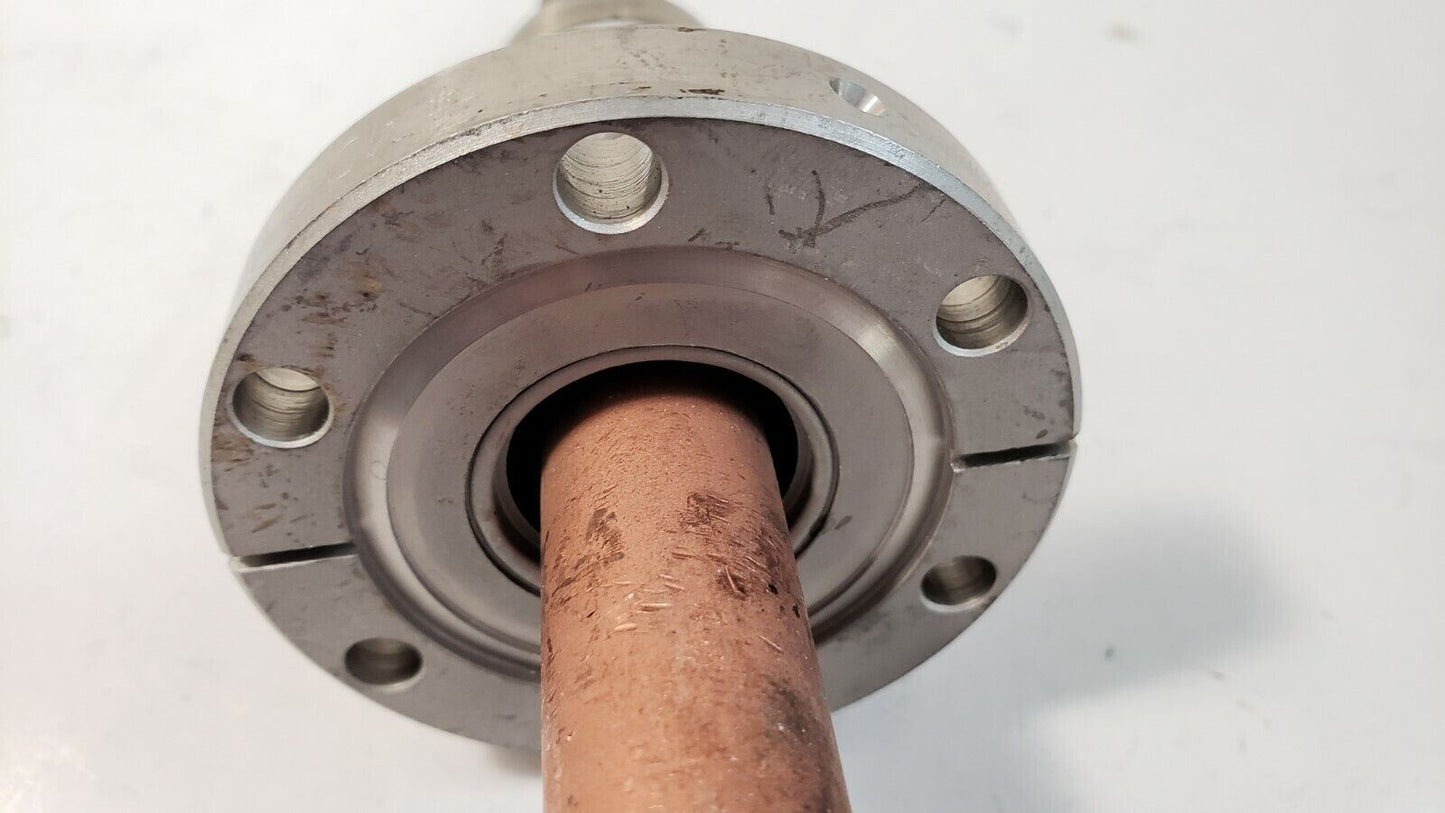 MDC High Current Vacuum Feedthrough 3/4" Copper Bar Rod 2.75" Conflat Flange