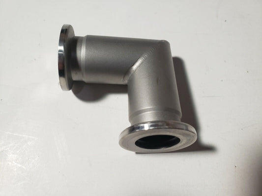 KF16 90° Elbow High Vacuum Stainless Steel NW16