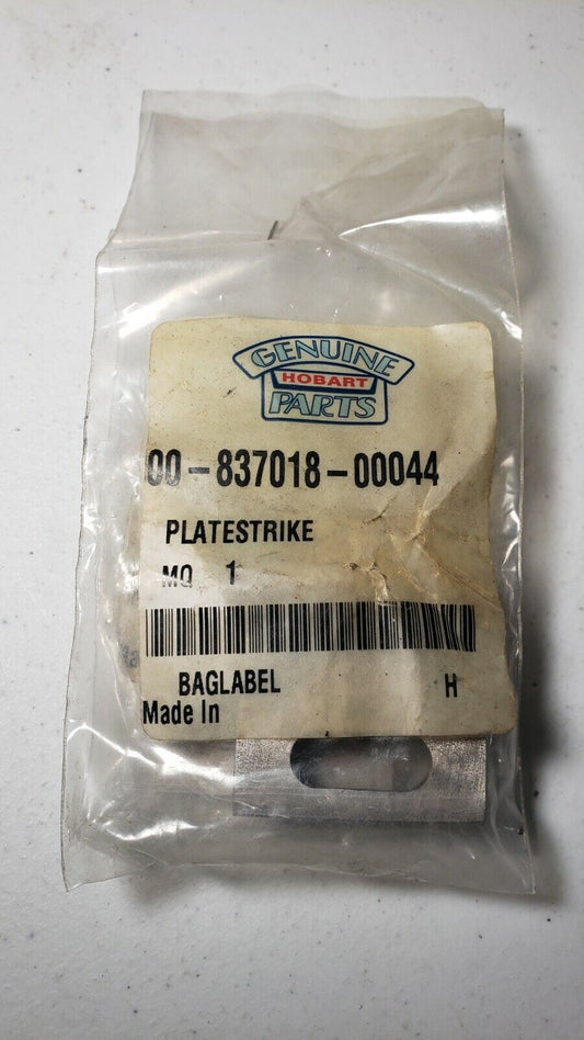 Genuine Hobart OEM 00-837018-00044 PLATE, STRIKE, SLOTTED New Old Stock