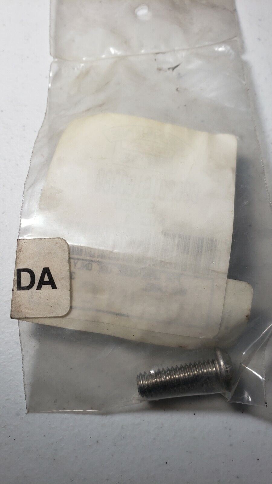 Genuine Hobart 0063016100080 Hex Bolt Screw New Old Stock