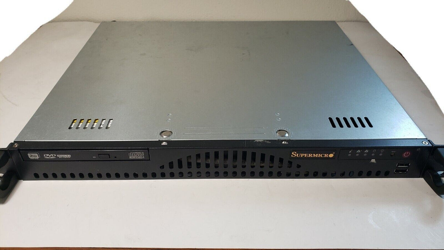Supermicro 512-2 5015B-MR 1U Server Rack Mount NO CPU, RAM